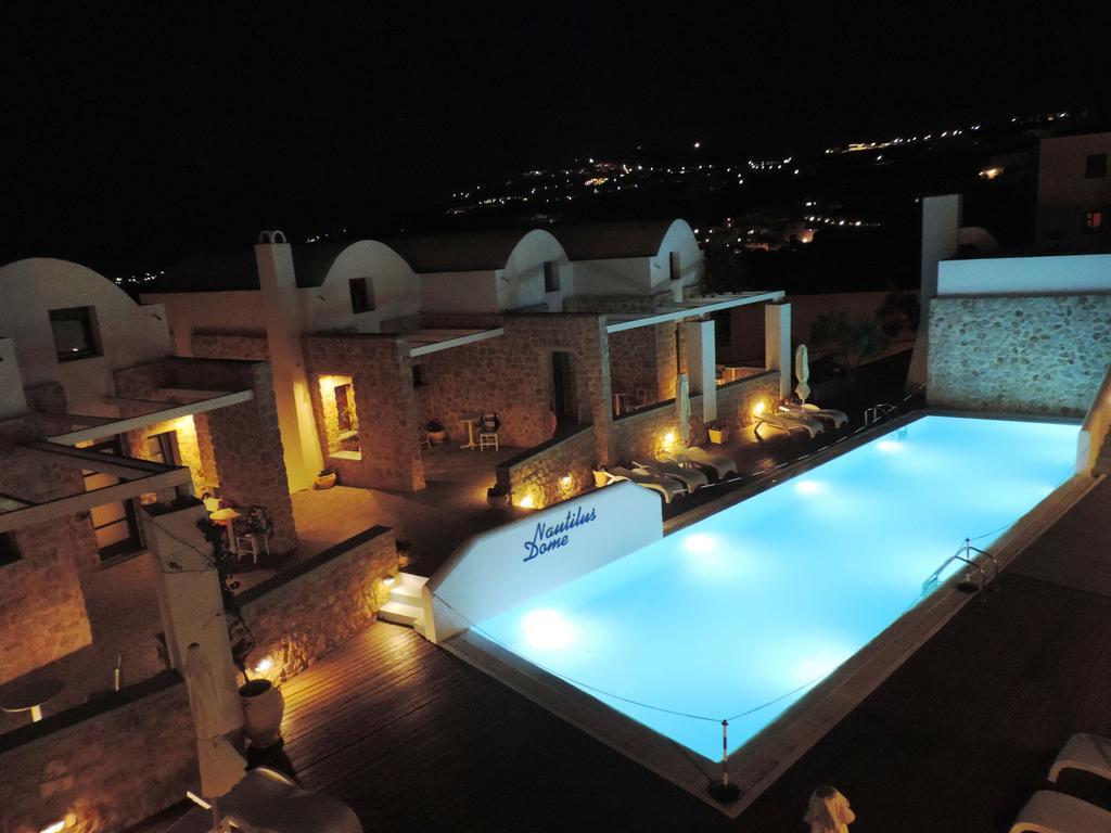 Nautilus Dome Hotell Fira  Exteriör bild