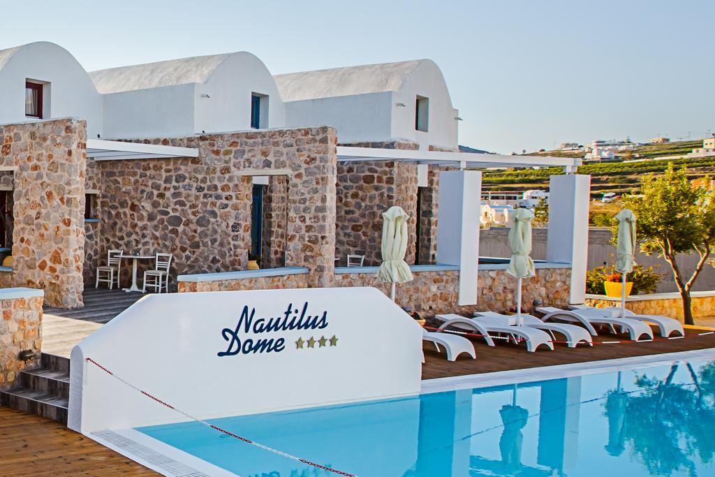 Nautilus Dome Hotell Fira  Exteriör bild